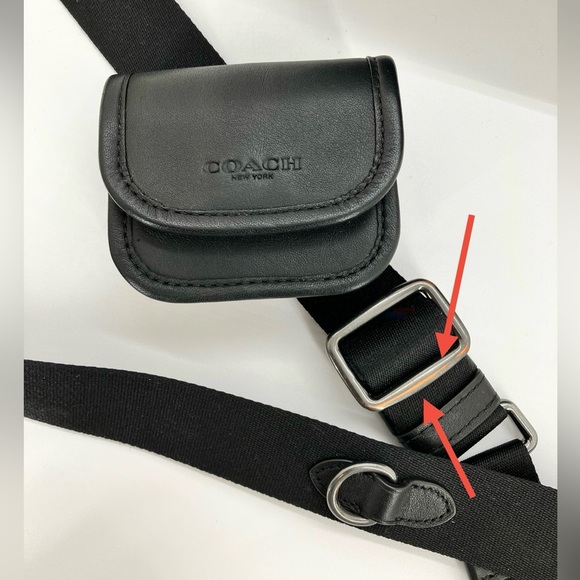 COACH Black #C8139 Heritage Convertible Crossbody with Hybrid Pouch - Picture 11 of 15